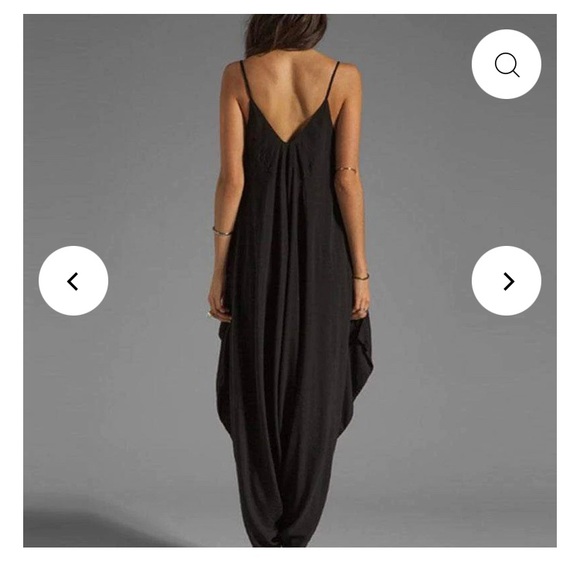 Boho sleeveless romper jumpsuit with adjustable tie straps.. One size - Picture 2 of 2